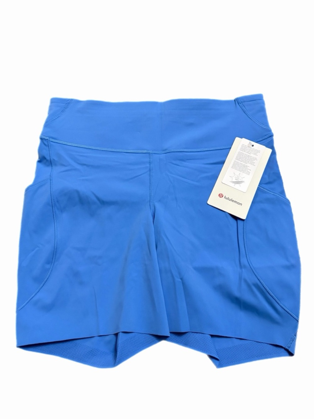 NWT Lululemon Fast and Free High-Rise Short 6" *5 Pocket (Pool Party) Size 12